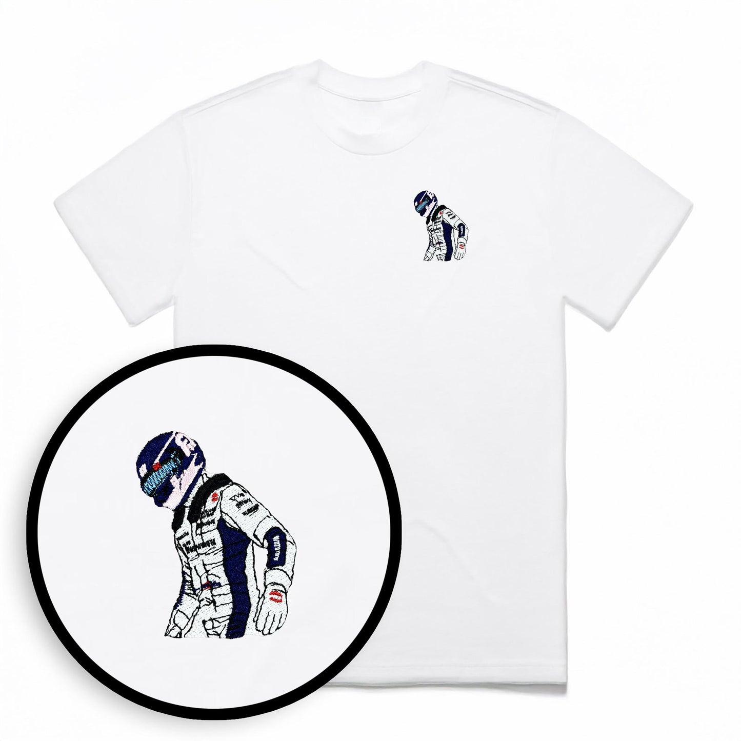 Albono Embroidered Heavy Weight T Shirt