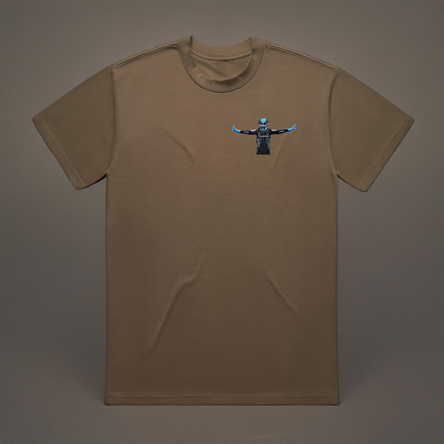 T-Pose Embroidered Heavy Weight T-Shirt