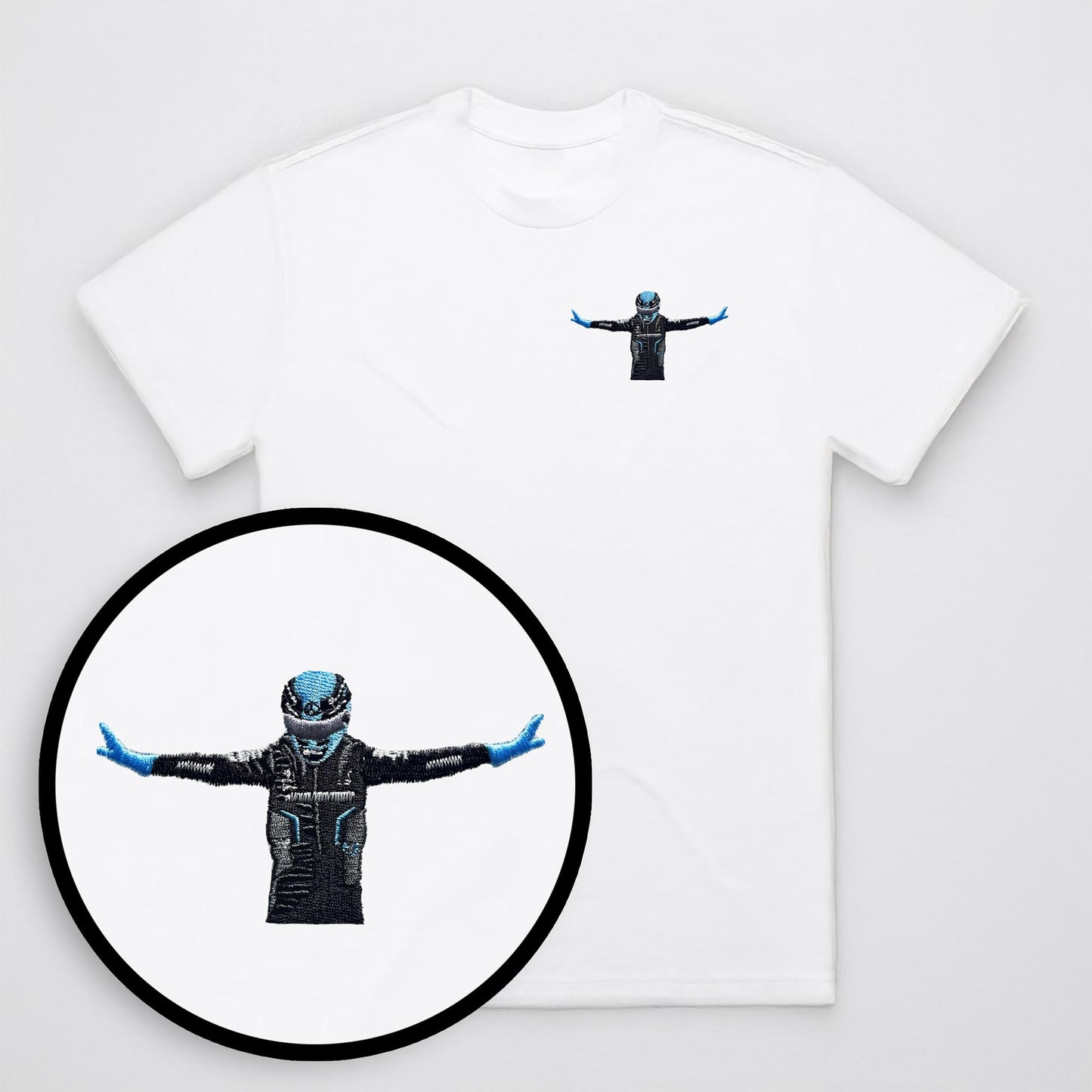 T-Pose Embroidered Heavy Weight T-Shirt