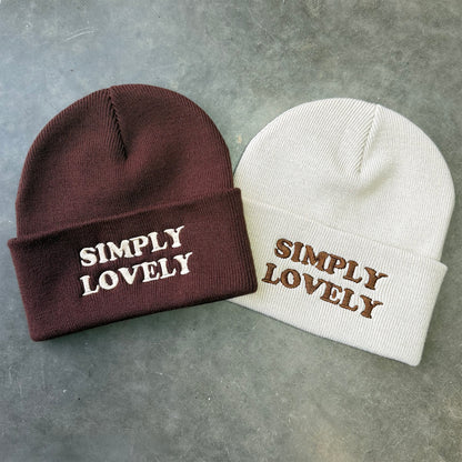 Driver Quote Embroidered Beanies