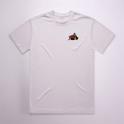 Lewis In Red Embroidered T-Shirt