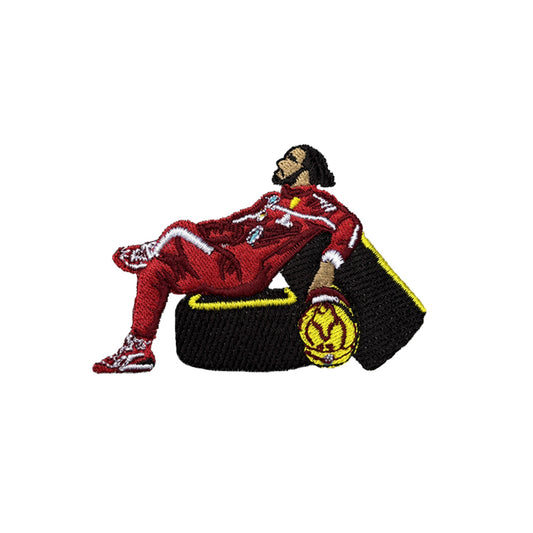 Lewis In Red Embroidered Relax Hoodie